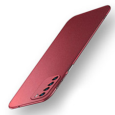 Custodia Plastica Rigida Cover Opaca M01 per Huawei Honor Play4 5G Rosso