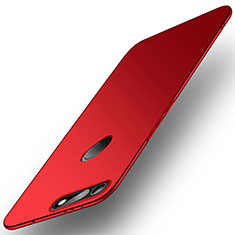 Custodia Plastica Rigida Cover Opaca M01 per Huawei Honor V20 Rosso