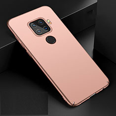 Custodia Plastica Rigida Cover Opaca M01 per Huawei Nova 5z Oro Rosa