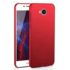 Custodia Plastica Rigida Cover Opaca M01 per Huawei Y5 (2017) Rosso