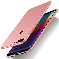 Custodia Plastica Rigida Cover Opaca M01 per Huawei Y6 (2018) Oro Rosa