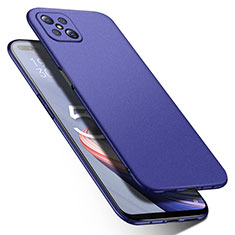 Custodia Plastica Rigida Cover Opaca M01 per Oppo A92s 5G Blu