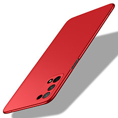 Custodia Plastica Rigida Cover Opaca M01 per Oppo K7x 5G Rosso