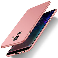 Custodia Plastica Rigida Cover Opaca M01 per Samsung Galaxy J6 (2018) J600F Oro Rosa