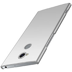 Custodia Plastica Rigida Cover Opaca M01 per Sony Xperia XA2 Argento