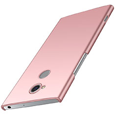 Custodia Plastica Rigida Cover Opaca M01 per Sony Xperia XA2 Ultra Oro Rosa