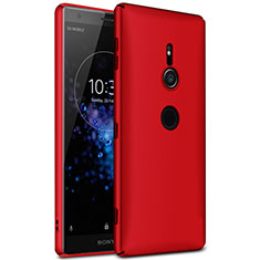 Custodia Plastica Rigida Cover Opaca M01 per Sony Xperia XZ2 Rosso