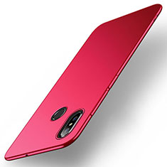 Custodia Plastica Rigida Cover Opaca M01 per Xiaomi Mi Max 3 Rosso