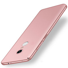 Custodia Plastica Rigida Cover Opaca M01 per Xiaomi Redmi Note 5 Indian Version Oro Rosa