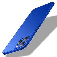 Custodia Plastica Rigida Cover Opaca M02 per Apple iPhone 13 Pro Max Blu