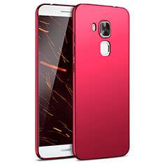 Custodia Plastica Rigida Cover Opaca M02 per Huawei Nova Plus Rosso