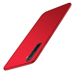 Custodia Plastica Rigida Cover Opaca M02 per Oppo K5 Rosso