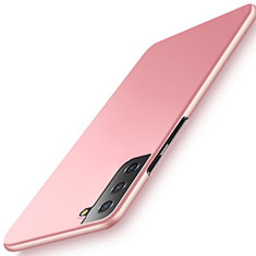 Custodia Plastica Rigida Cover Opaca M02 per Samsung Galaxy S21 5G Oro Rosa