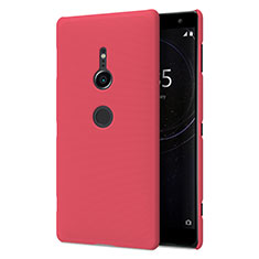 Custodia Plastica Rigida Cover Opaca M02 per Sony Xperia XZ2 Rosso