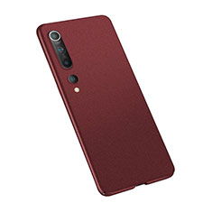 Custodia Plastica Rigida Cover Opaca M02 per Xiaomi Mi 10 Rosso Rosa