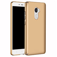 Custodia Plastica Rigida Cover Opaca M02 per Xiaomi Redmi 4 Standard Edition Oro