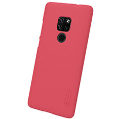 Custodia Plastica Rigida Cover Opaca M04 per Huawei Mate 20 Rosso