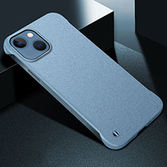 Custodia Plastica Rigida Cover Opaca M05 per Apple iPhone 14 Cielo Blu