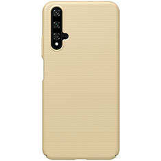 Custodia Plastica Rigida Cover Opaca P01 per Huawei Honor 20S Oro