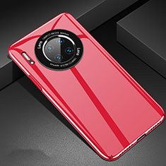 Custodia Plastica Rigida Cover Opaca P01 per Huawei Mate 30 5G Rosso