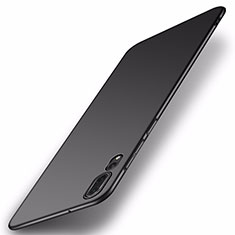 Custodia Plastica Rigida Cover Opaca P01 per Huawei P20 Pro Nero