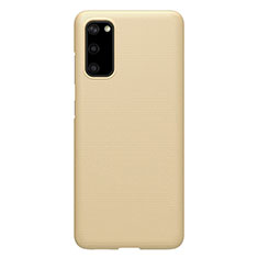 Custodia Plastica Rigida Cover Opaca P01 per Samsung Galaxy S20 Oro