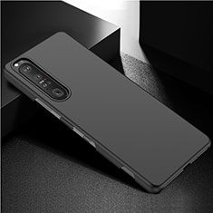 Custodia Plastica Rigida Cover Opaca P01 per Sony Xperia 1 IV SO-51C Nero