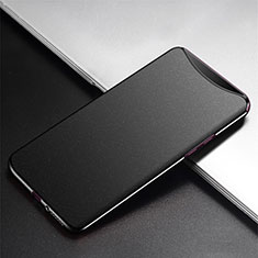 Custodia Plastica Rigida Cover Opaca P02 per Oppo Find X Super Flash Edition Nero