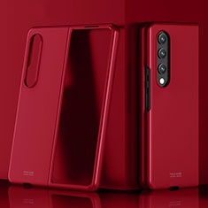 Custodia Plastica Rigida Cover Opaca P02 per Samsung Galaxy Z Fold4 5G Rosso