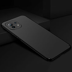 Custodia Plastica Rigida Cover Opaca P02 per Xiaomi Mi 11 Lite 4G Nero