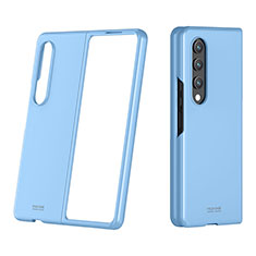 Custodia Plastica Rigida Cover Opaca P03 per Samsung Galaxy Z Fold4 5G Cielo Blu