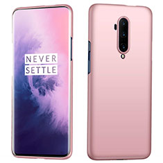 Custodia Plastica Rigida Cover Opaca P04 per OnePlus 7T Pro Oro Rosa