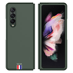 Custodia Plastica Rigida Cover Opaca P04 per Samsung Galaxy Z Fold3 5G Verde