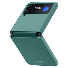 Custodia Plastica Rigida Cover Opaca P07 per Samsung Galaxy Z Flip3 5G Verde