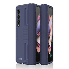 Custodia Plastica Rigida Cover Opaca P09 per Samsung Galaxy Z Fold3 5G Blu