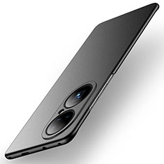 Custodia Plastica Rigida Cover Opaca per Huawei P50 Pro Nero