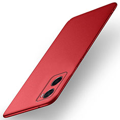 Custodia Plastica Rigida Cover Opaca per Oppo A36 Rosso