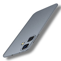 Custodia Plastica Rigida Cover Opaca per Oppo K11 5G Grigio