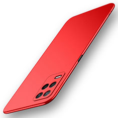 Custodia Plastica Rigida Cover Opaca per Realme Q3i 5G Rosso