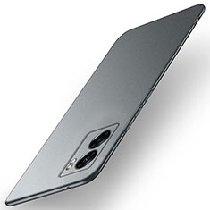 Custodia Plastica Rigida Cover Opaca per Realme V23 5G Grigio Scuro