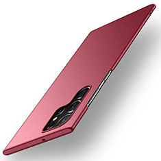 Custodia Plastica Rigida Cover Opaca per Samsung Galaxy S25 Ultra 5G Rosso