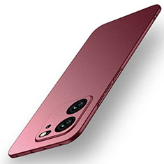 Custodia Plastica Rigida Cover Opaca per Xiaomi Mi 13T 5G Rosso