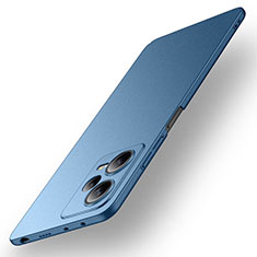 Custodia Plastica Rigida Cover Opaca per Xiaomi Poco X5 5G Blu