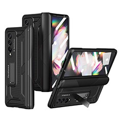 Custodia Plastica Rigida Cover Opaca R03 per Samsung Galaxy Z Fold3 5G Nero