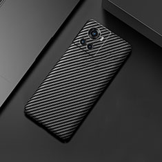 Custodia Plastica Rigida Cover Opaca Spigato per OnePlus Ace 5G Nero