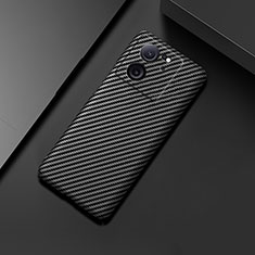 Custodia Plastica Rigida Cover Opaca Spigato per Xiaomi Mi 13T 5G Nero