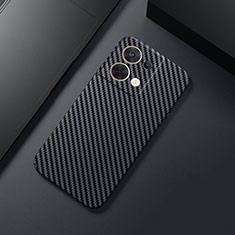 Custodia Plastica Rigida Cover Opaca Spigato per Xiaomi Redmi Note 13 5G Nero