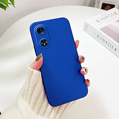 Custodia Plastica Rigida Cover Opaca YK1 per Oppo A1 Pro 5G Blu