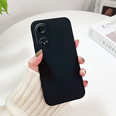 Custodia Plastica Rigida Cover Opaca YK1 per Oppo A1 Pro 5G Nero