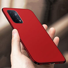 Custodia Plastica Rigida Cover Opaca YK1 per Oppo A54 5G Rosso